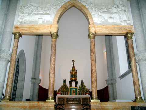 O altar em si